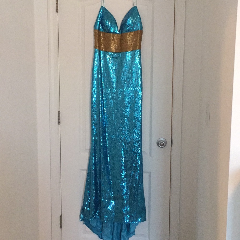Fully Sequined Evening/Pageant Gown